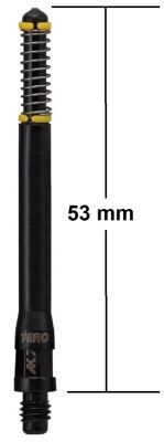 Cuesoul AK7 Tero Dart Shaft Black Shafts