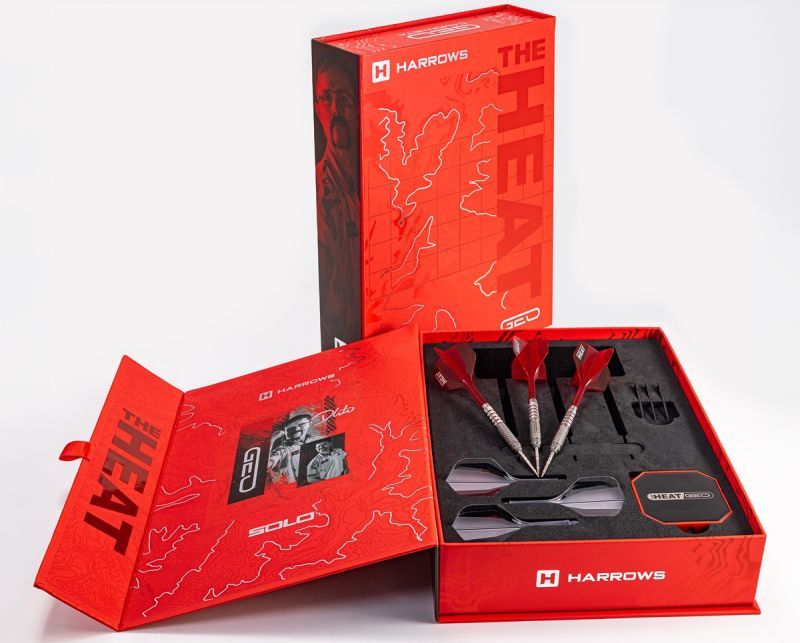 Harrows Damon Heta GEO Quick Point 90% Steeldarts 22/23/24/25 Gram Steeldarts