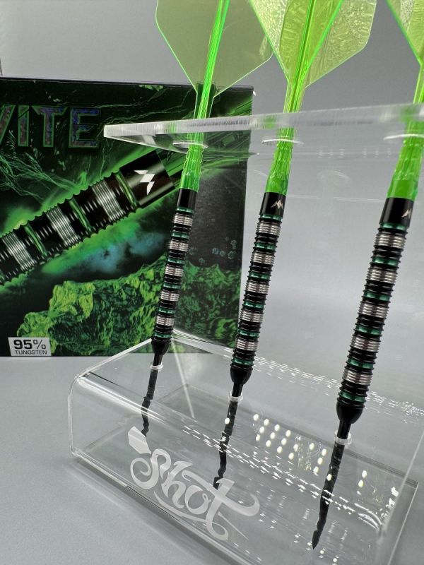 Mission Moldavite Black & Green 95% Steeldarts 23 Gram Steeldarts