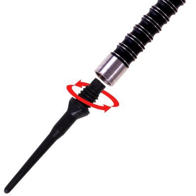 Karella Keypoint Special Soft Tip Points 2BA – 1000 Pieces Soft Dart Spitzen E-Dart