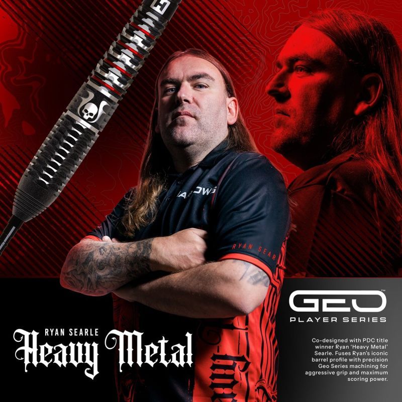 Harrows Ryan Searle GEO Quick Point 90% Steeldarts 22/23/24/26/30/32 Gram Steeldarts