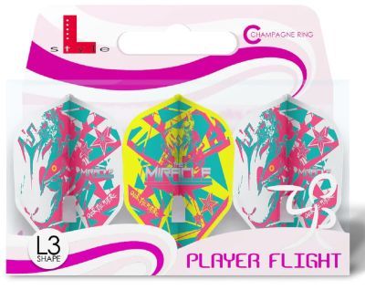 L-Style Signature Flights Pro Mikuru Suzuki V5 Shape L3 Flights