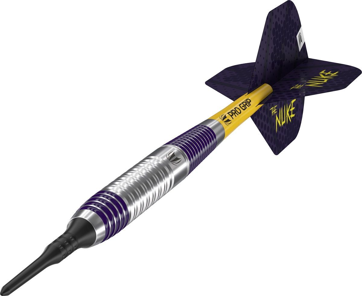 Target Brass Luke Littler Fléchettes à pointe souple 2024 19 Grammes Softdarts