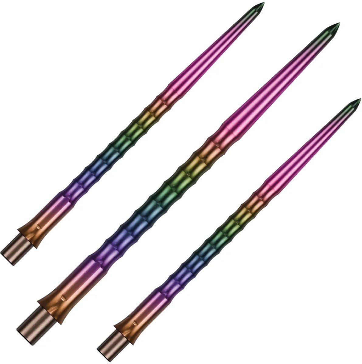 Precise180 EVO Steeldartspitze Rainbow Ripple 32/36/40 mm Wechselspitzen