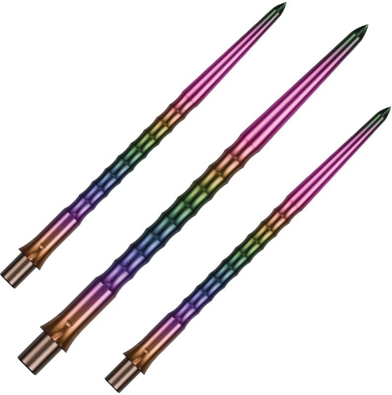 Precise180 EVO Steeldartspitze Rainbow Ripple 32/36/40 mm Wechselspitzen