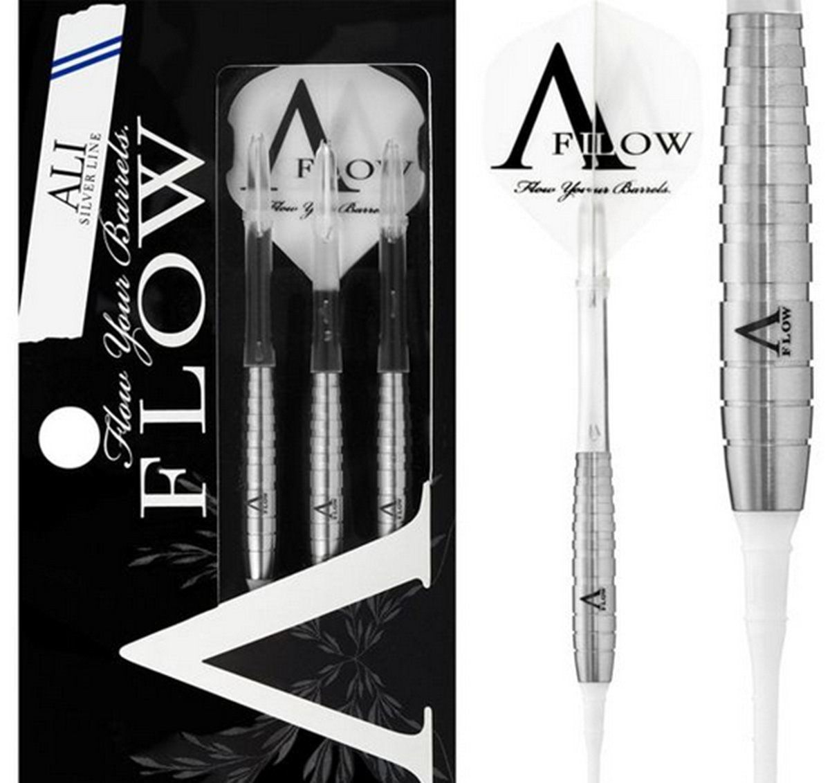 Dynasty A-Flow Silver Line ALI 80% Softdarts 16,5 Gram Softdarts