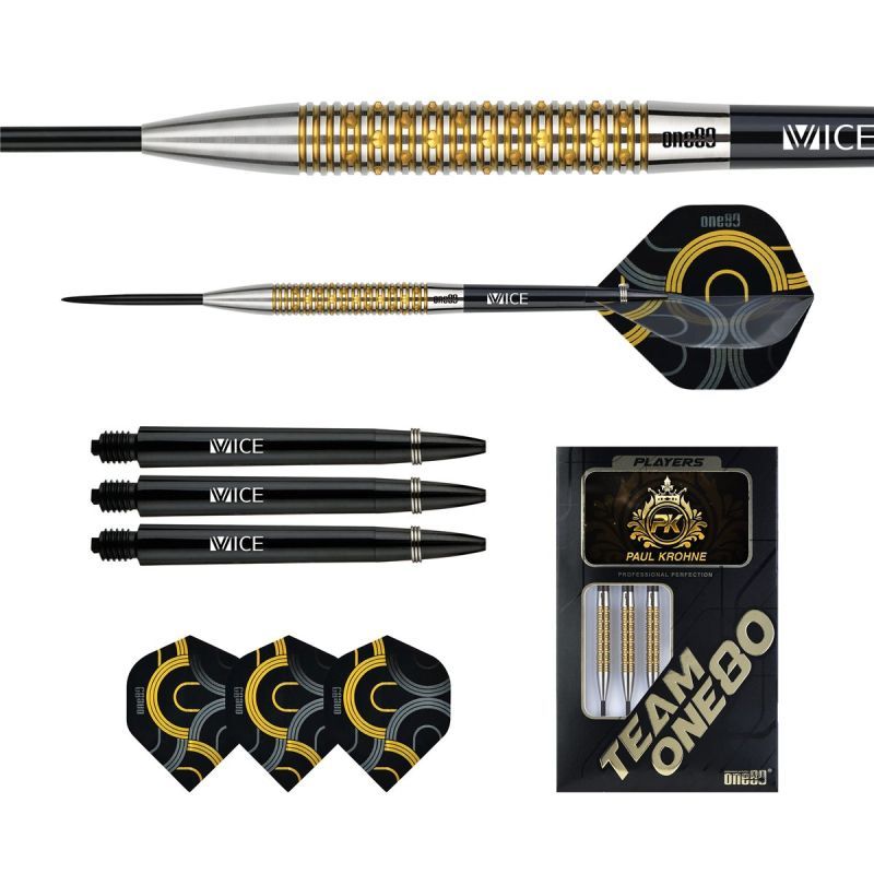 ONE80 Paul Krohne Signature Dart Steeldart 22 Gramm Steeldarts