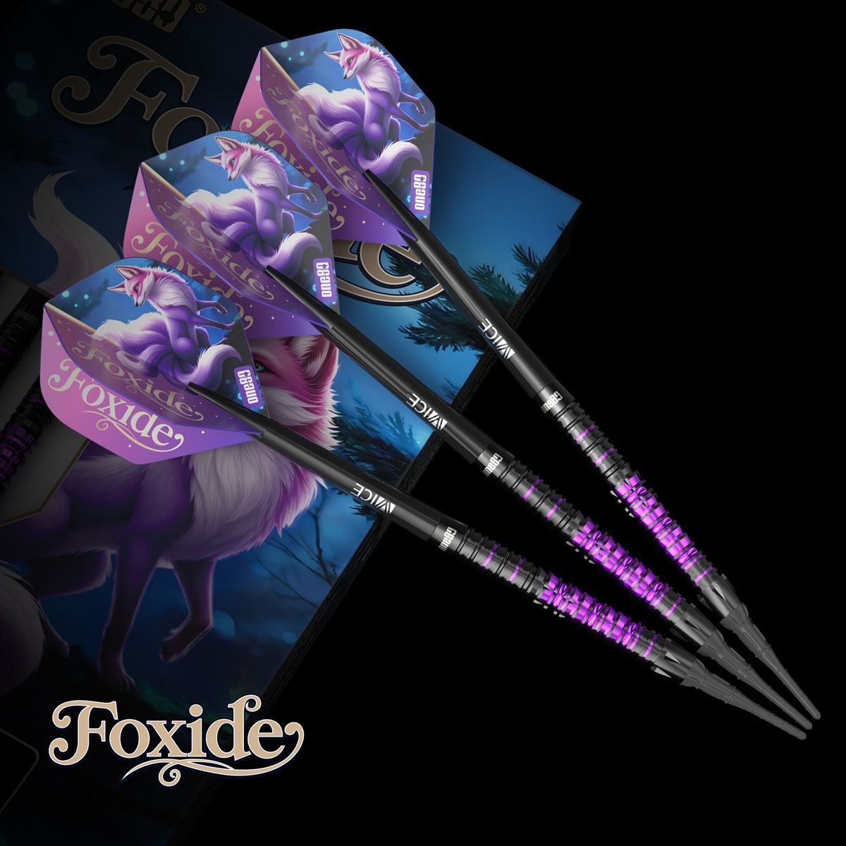 ONE80 Foxide F1 90% Softdarts 18/20 Gramm Softdarts