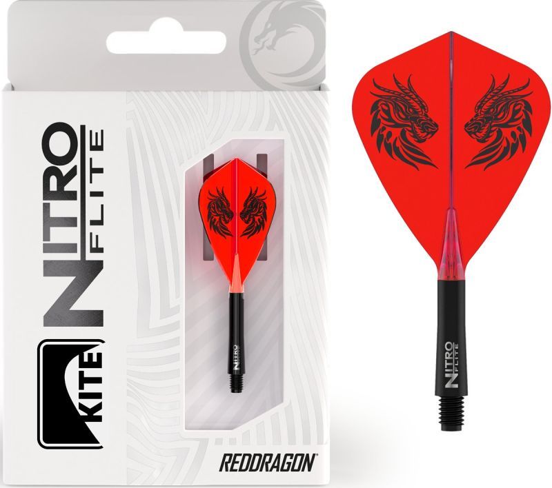 Reddragon Nitro Flite Jonny Clayton Integrated Flight/Shaft Kite Shafts