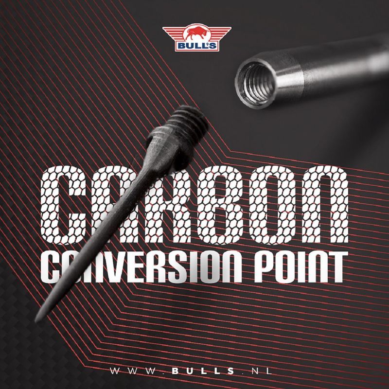 Bull´Carbon Conversion Points Wechselspitzen 29 mm 2BA Gewinde Schraubspitzen Tips