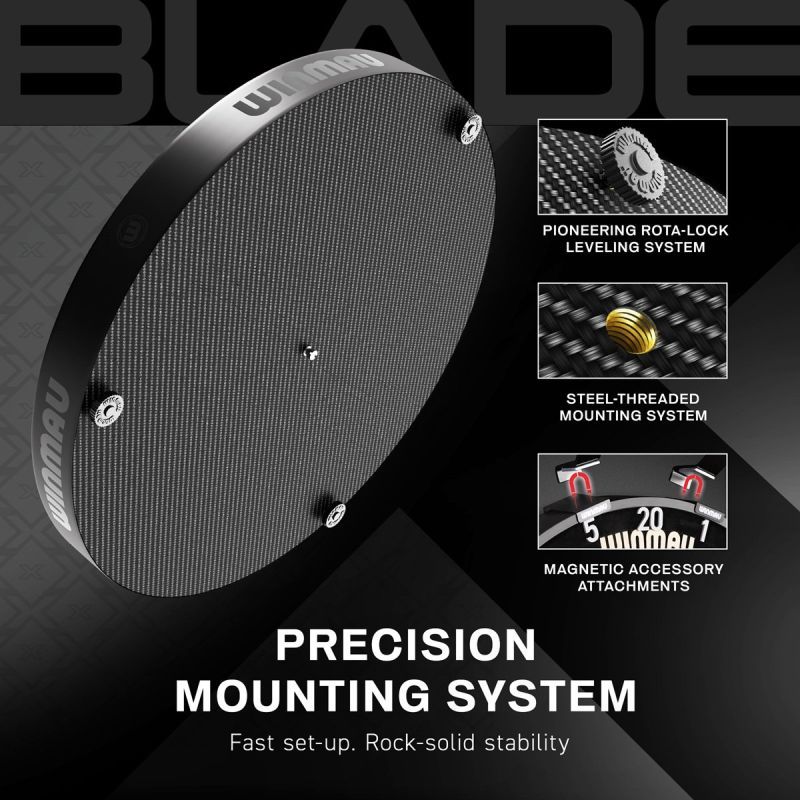 WINMAU Dartboard Blade X Bristle Board