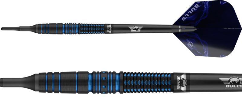 Bull´s Smoke Blue Frost 90% Softdarts 20 Gramm Softdarts