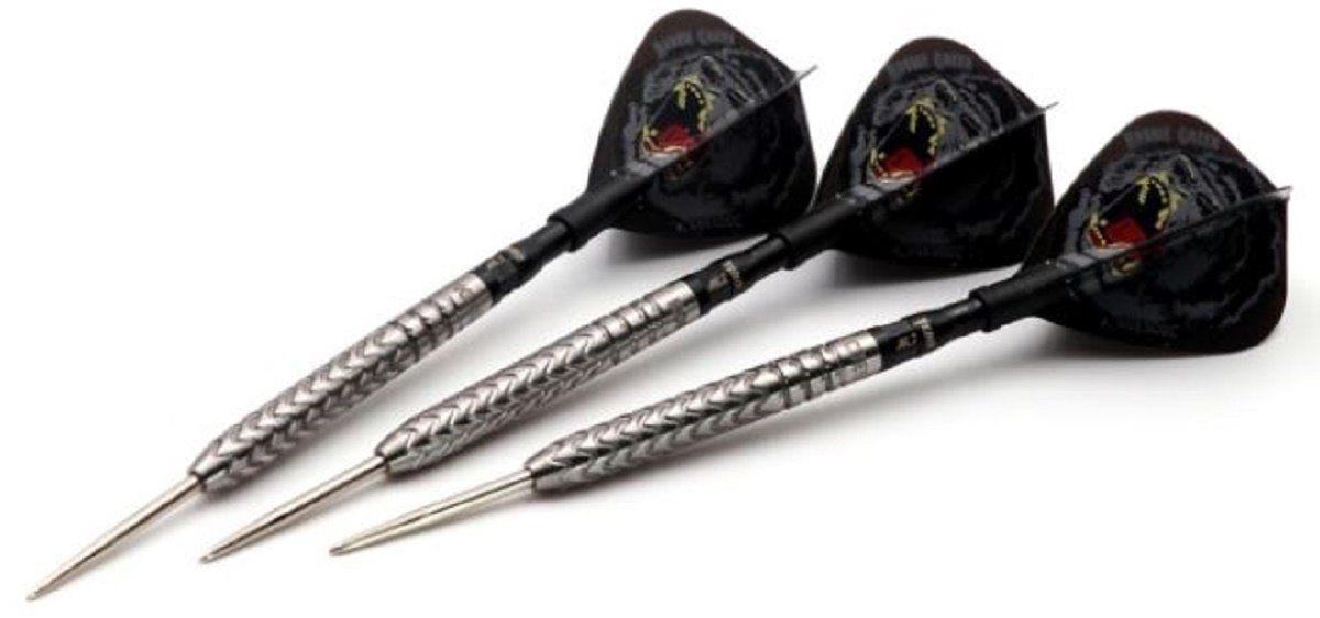 Cuesoul Steeldarts KONG Robbie Green + TERO Flights 22 Gram 90% Tungsten Steeldarts