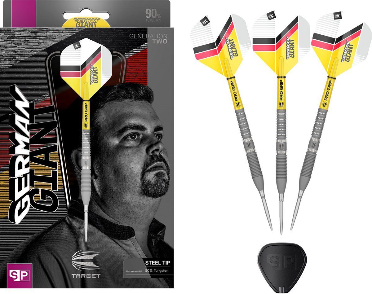 Target Gabriel Clemens G2 90% Swiss Points Fléchettes à pointe acier 21/23 Grammes Steeldarts