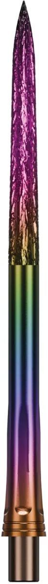 Precise180 EVO Steeldartspitze Rainbow Roughed 28/32/36/40 mm Wechselspitzen