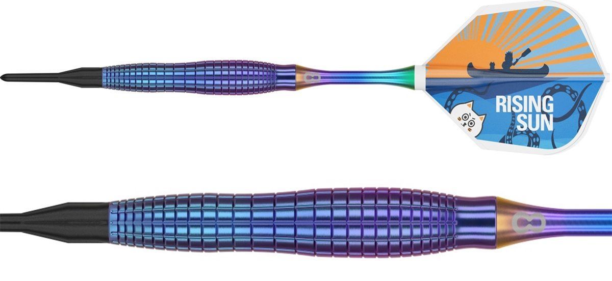 Target Haruki Muramatsu Rising Sun Premium Limited Edition G7 95% 4BA Sleek 22 Grammes Softdarts