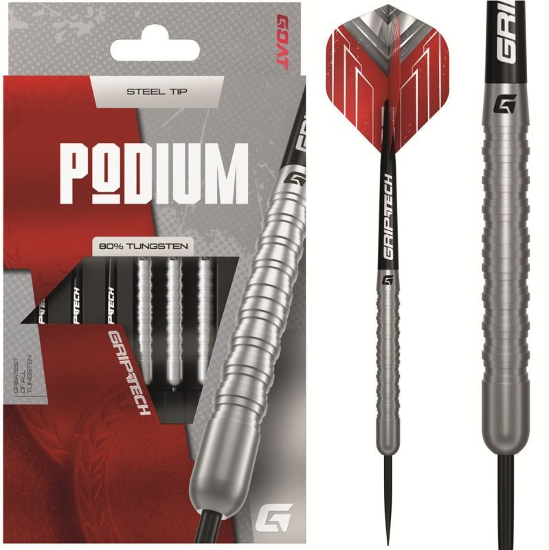 GOAT Podium Silber 90% Steeldarts 22/24 Gramm Steeldarts