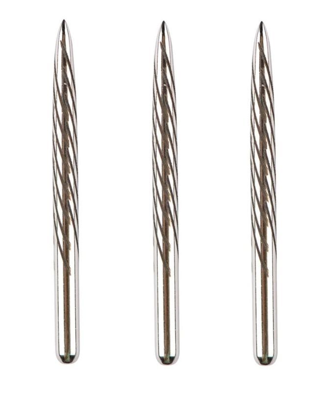 One80 Aztech Steel Dart Spitze Typ C Silver 32/34/36 mm Wechselspitzen