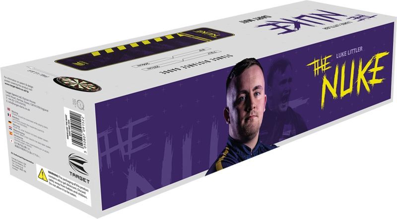 Target Luke "The Nuke" Littler DART MAT Teppich Dart Schutzmatte