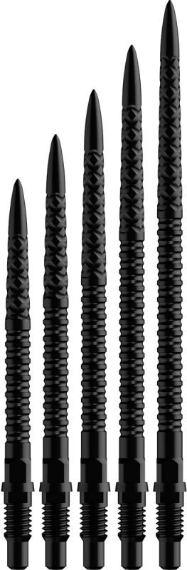 Bull´s CP Points FGS Black Steel Point Schwarz 28/32/36/40/44 mm Wechselspitzen