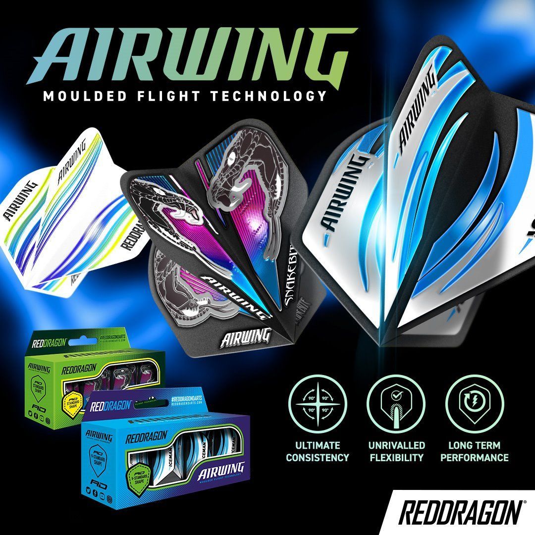 Reddragon Airwing Jonny Clayton Dart Flights Standard Flights