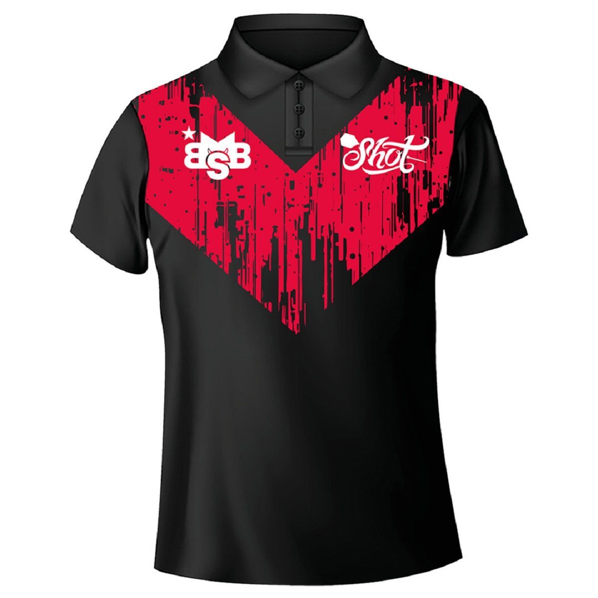 Shot Michael Smith Player Shirt Dartshirt