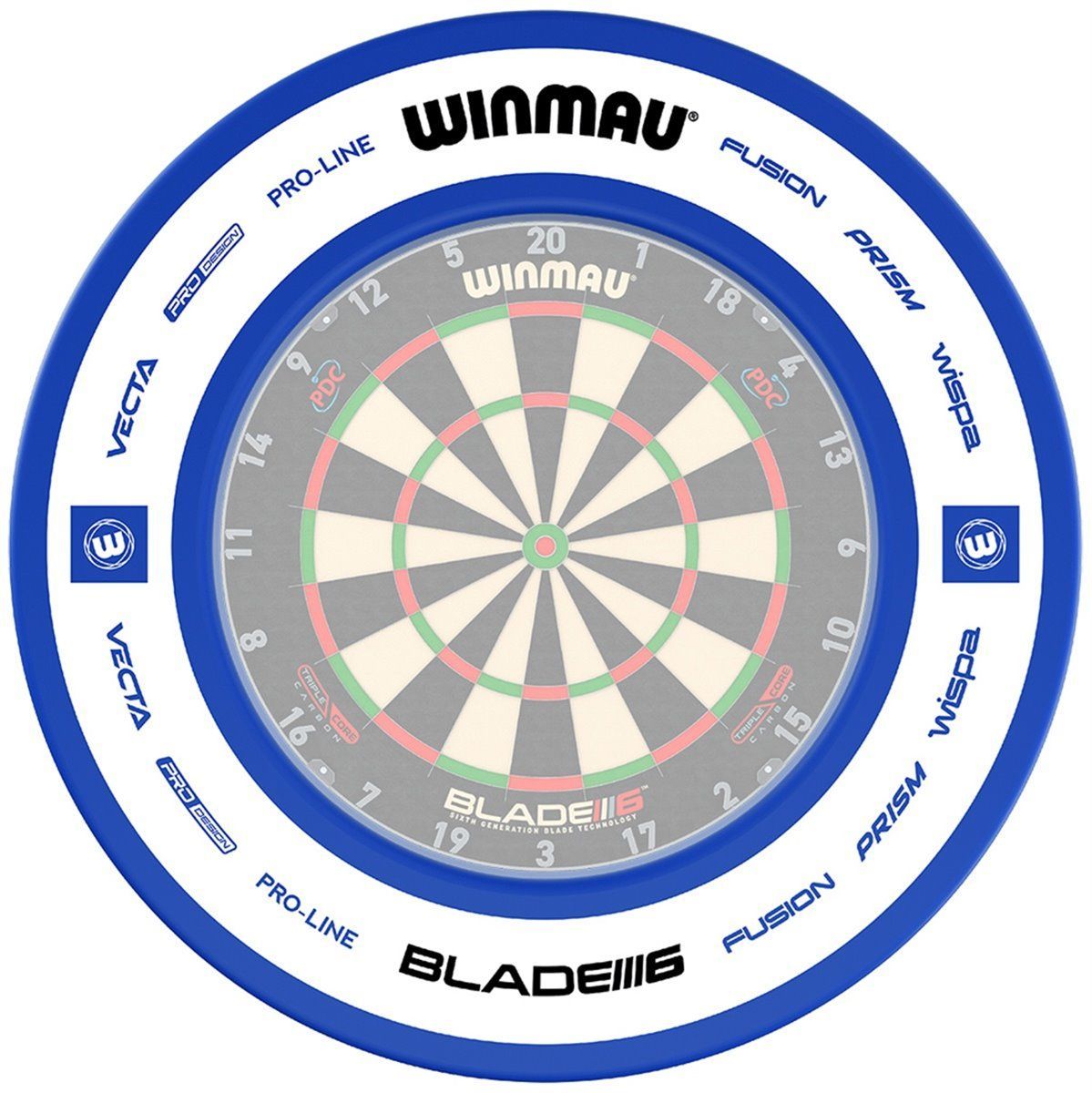 Winmau Pro-Line 2.0 Blue Catchring Dart Surround Auffangring