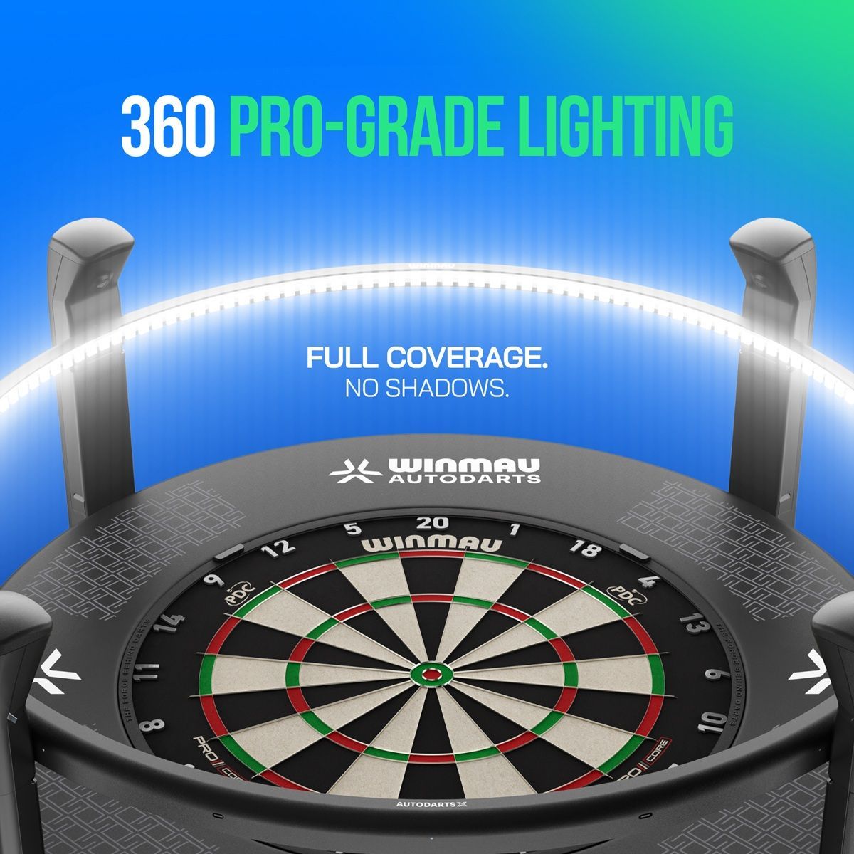 Winmau Autodarts X Zählsystem Steeldart Punkte Autoscoring System Zählsystem