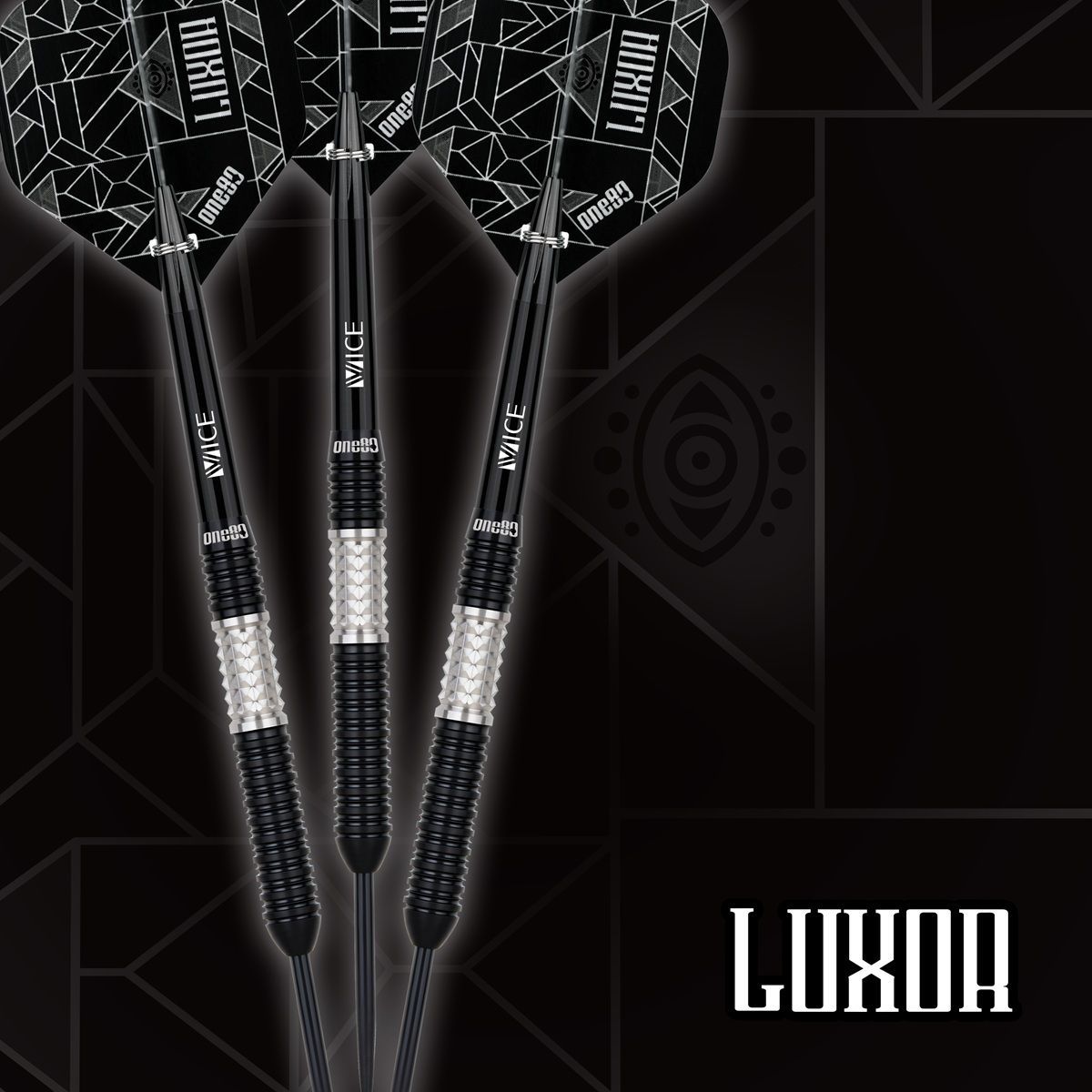 ONE80 Luxor II Iota Steeldarts 22/24/26 Gramm Steeldarts