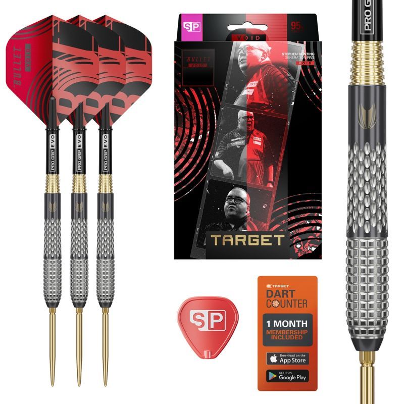 Target Stephen Bunting G5 Void Swiss Point 95% Steeldarts 18Gramm Steeldarts