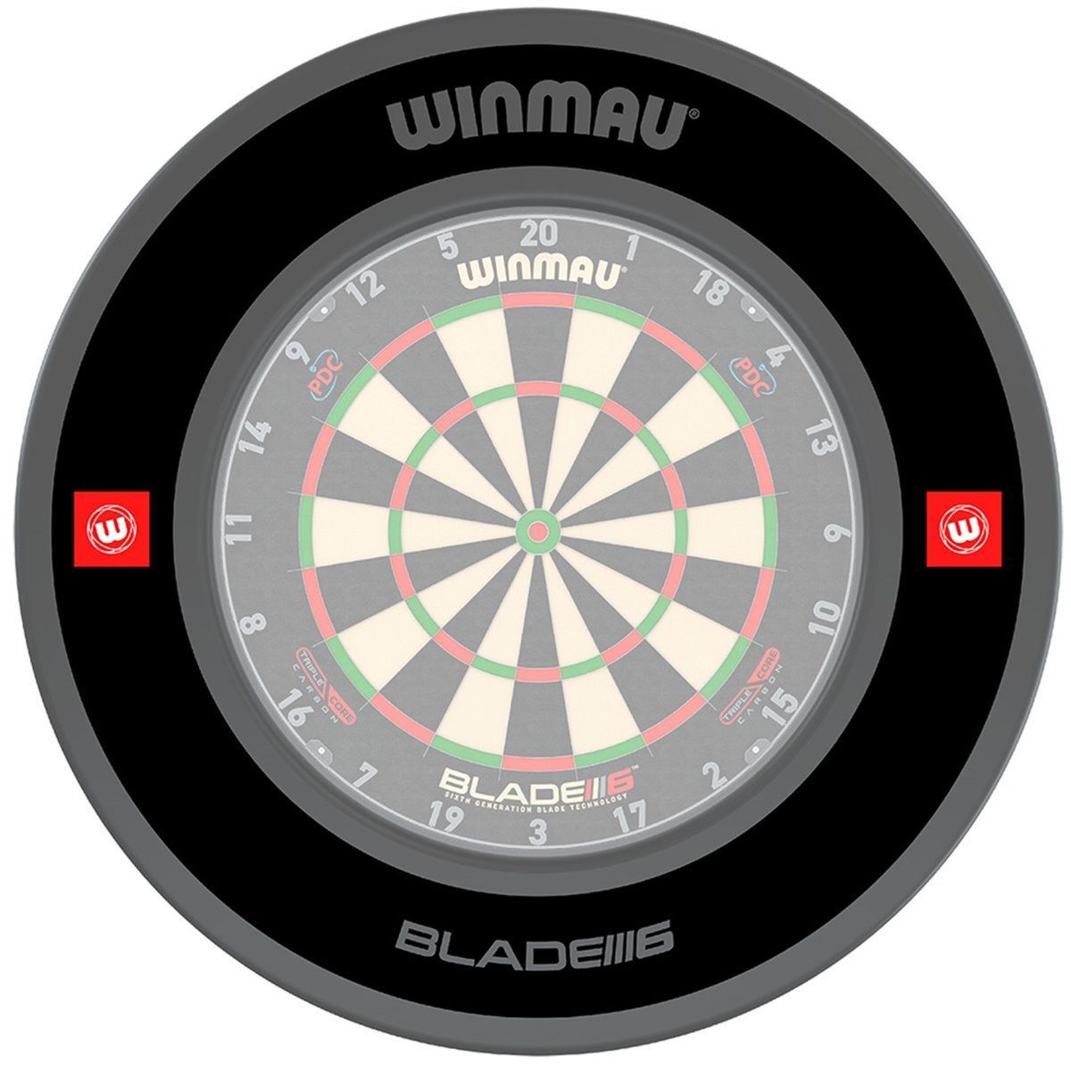 Winmau Pro-Line 1.0 Black Catchring Dart Surround Auffangring