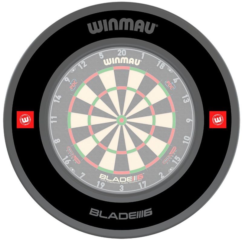 Winmau Pro-Line 1.0 Nero Surround per bersaglio / Anello di protezione Auffangring
