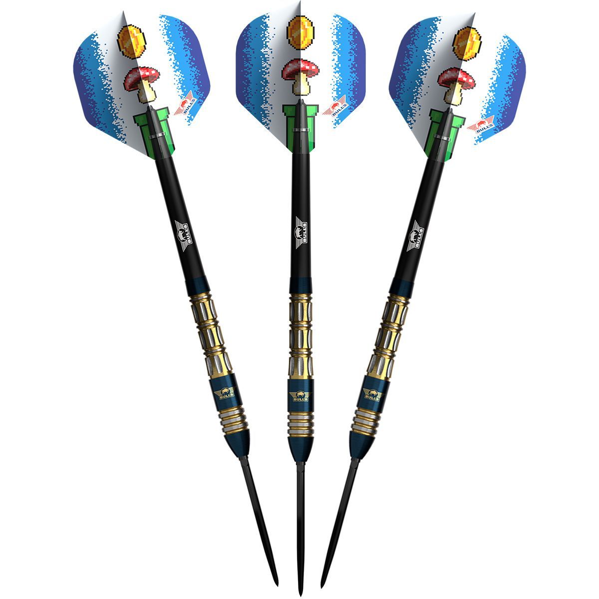 Bull´s Mario Vandenbogaerde E3 CP 90% Steeldarts 22/24 Gramm Steeldarts