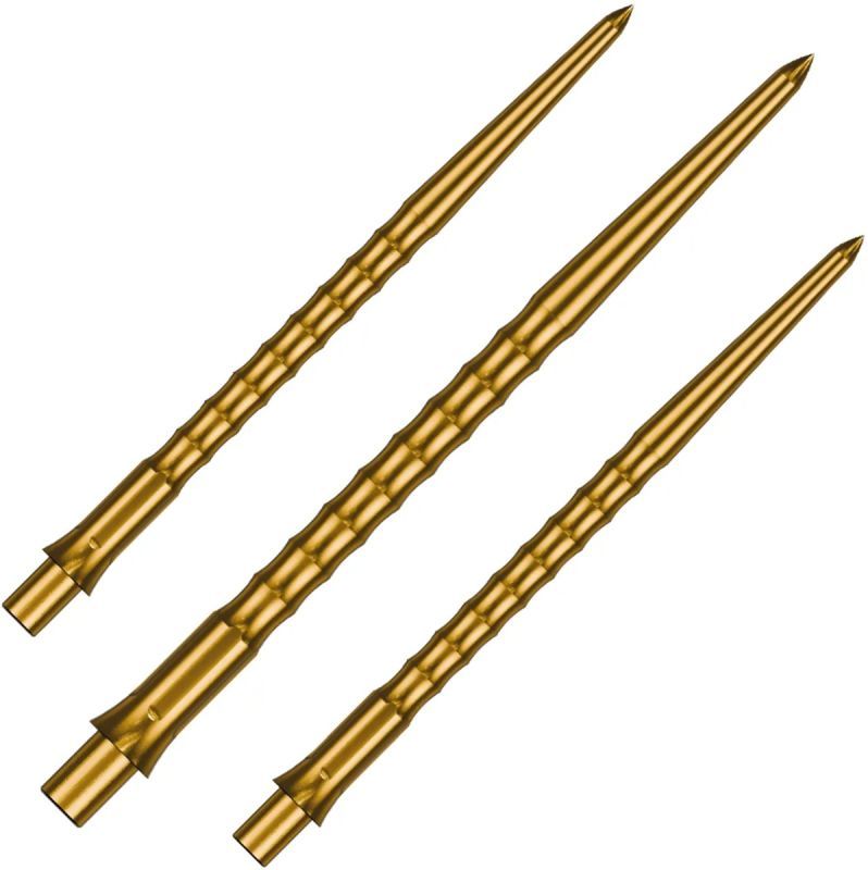 Precise180 EVO Steeldartspitze Gold Ripple 32/36/40 mm Wechselspitzen