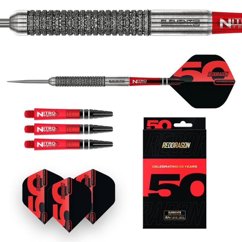 Reddragon Element6 B 90% Steeldarts 24 Gramm Steeldarts