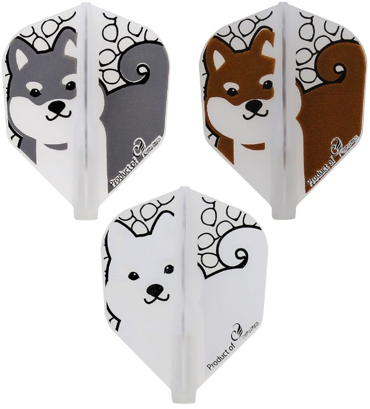 Cosmo Darts Fit Alette Shinnosuke Shibazaki Shiba cane Shape Flights