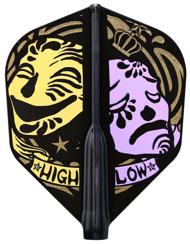 Cosmo Darts Fit Flights Air Shogo Yokumoto 3 Shape Flights