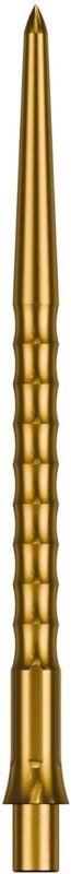 Precise180 EVO Steeldartspitze Gold Ripple 32/36/40 mm Wechselspitzen