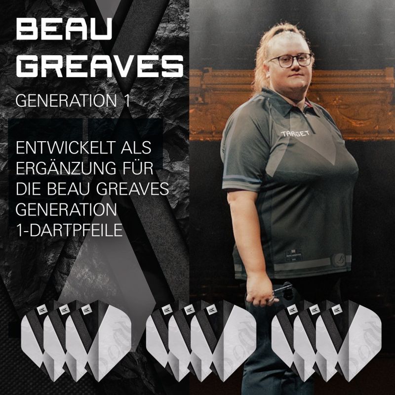 Target Pro Ultra Beau Greaves G1 Standard No2 Flights
