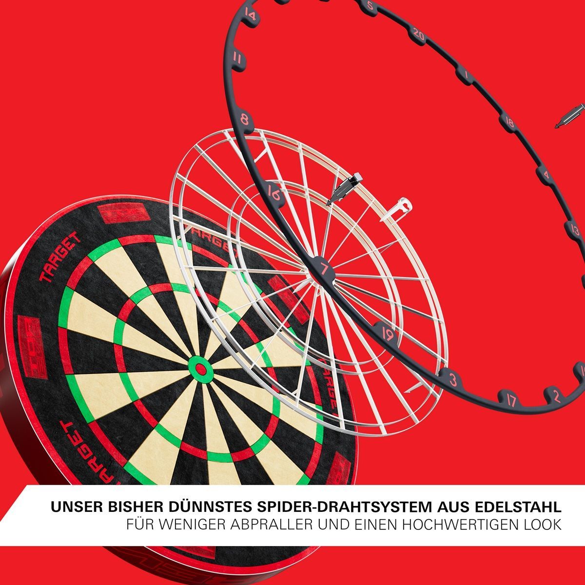 Target TOR EVO Professional Dartboard Bristle Board