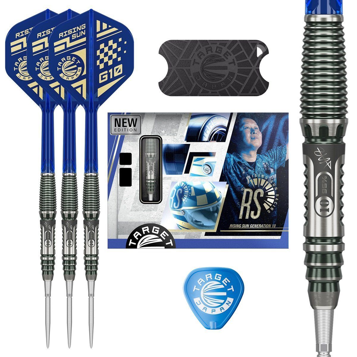 Target Rising Sun Haruki Muramatsu Gen 10.5 Swiss Point 95% Steeldarts 22/24 Gramm Steeldarts