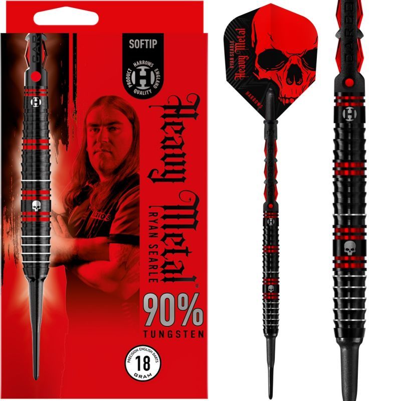 Harrows Ryan Searle 90% Softdarts 18/20 Gram Softdarts