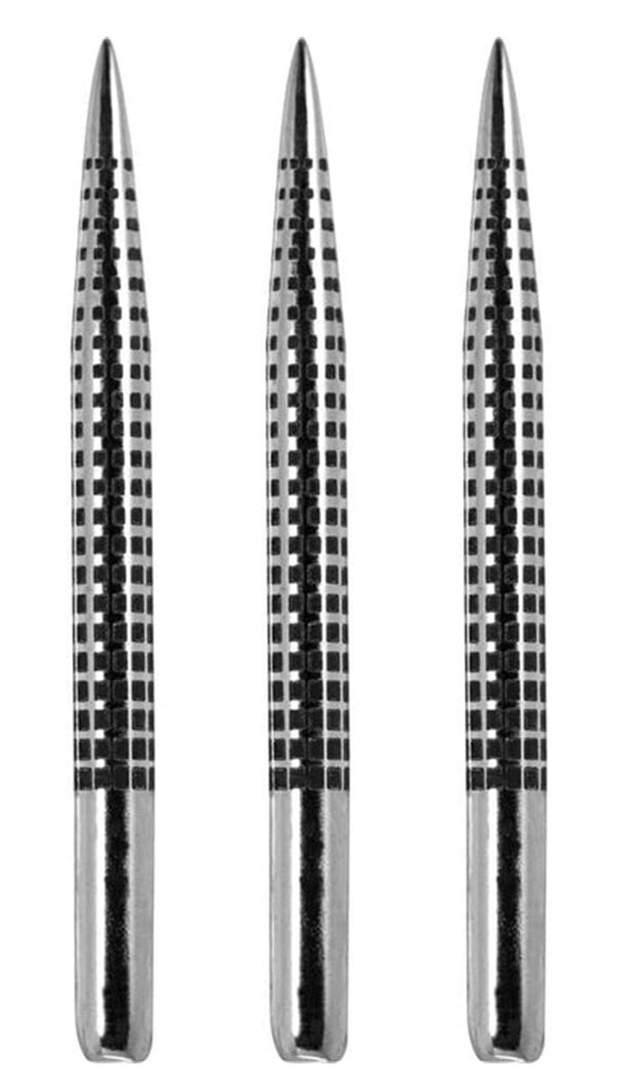 Pointe de fléchette One80 Aztech Steel, type B, argentée, 32/34/36 mm Wechselspitzen