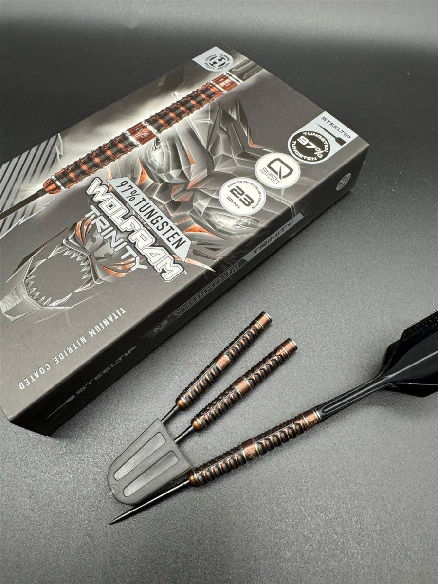 Harrows Wolfram Trinity QP 97% Steeldarts 21/22/23/24/25/26 Gramm Steeldarts