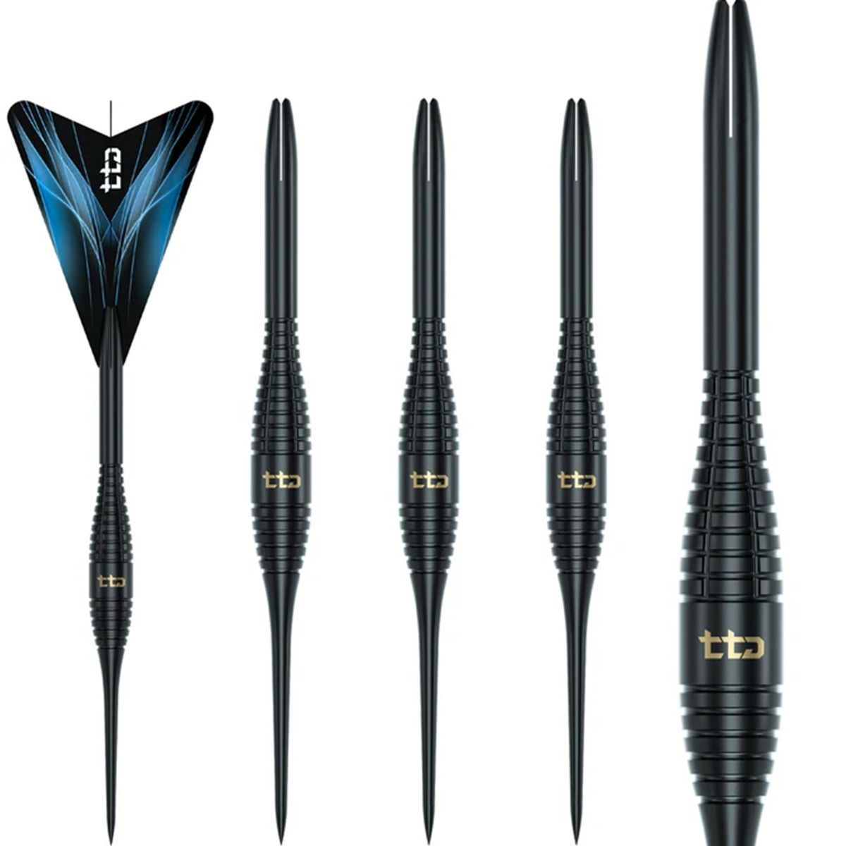 Caliburn TTD Dart T2 Black Steeldarts 6 Gramm Steeldarts