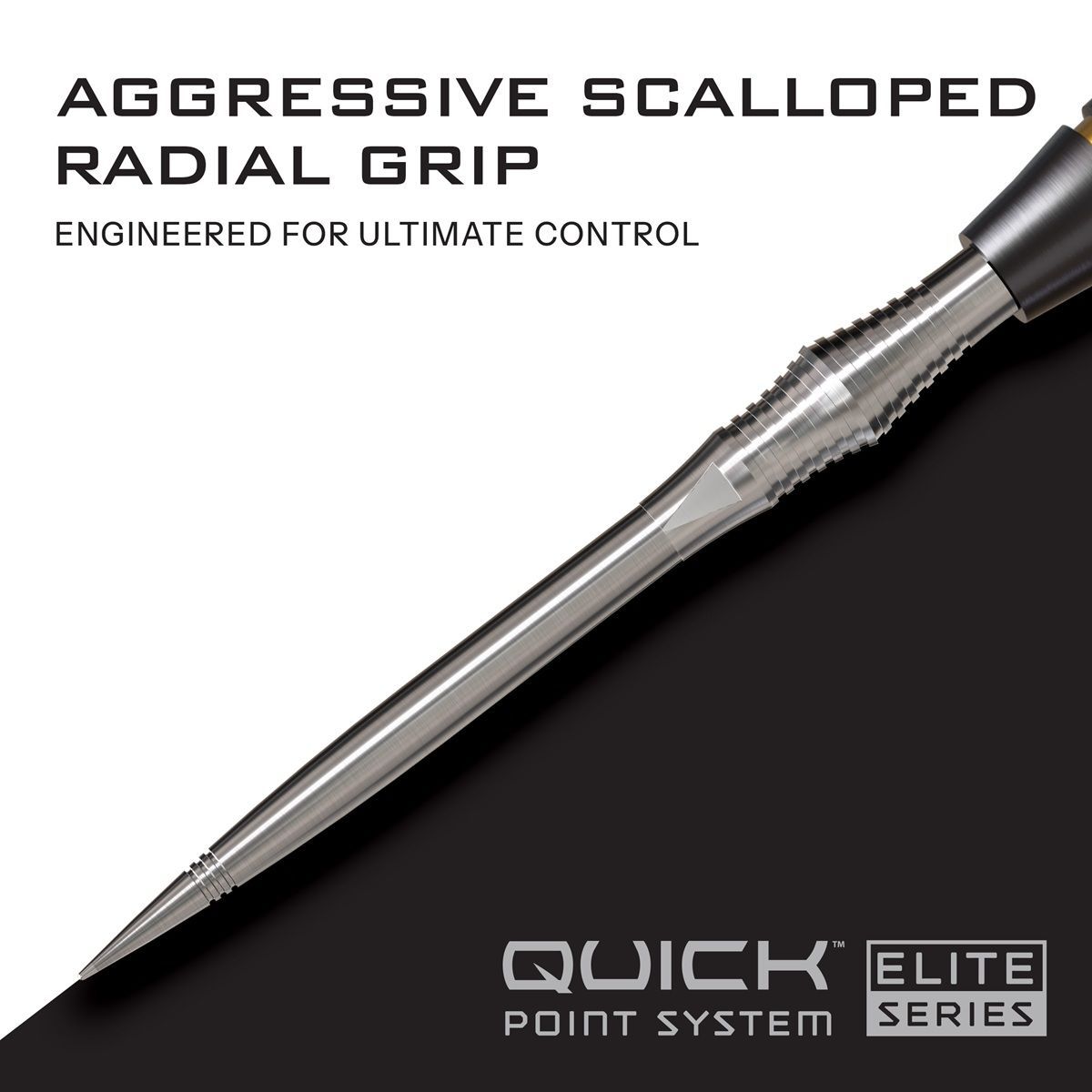 Harrows Quick Points Spire 30/35/40 mm Silver/Black/Gold Wechselspitzen