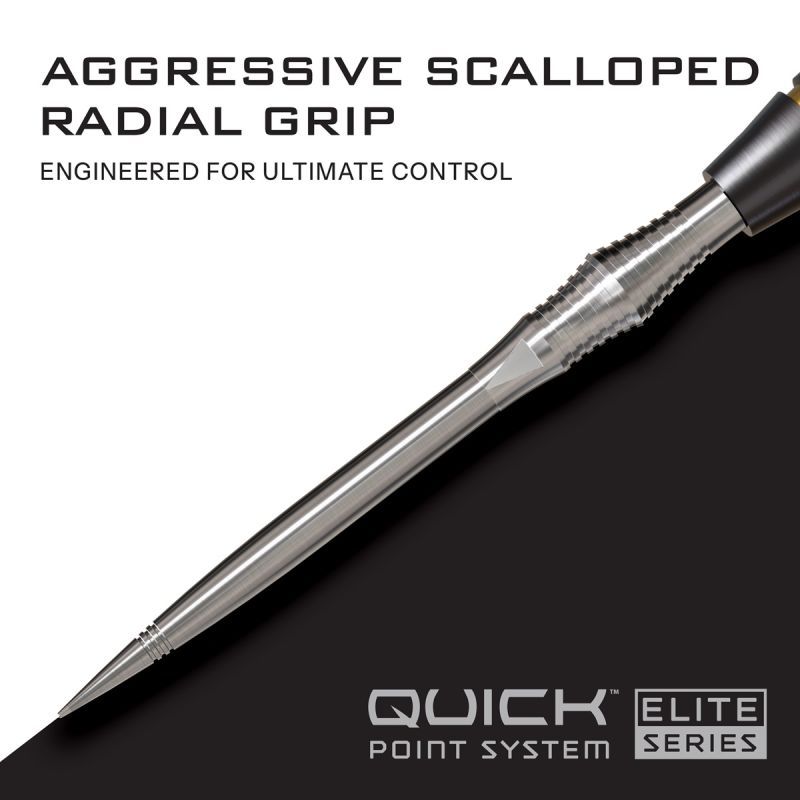 Harrows Quick Points Spire 30/35/40 mm Silver/Black/Gold Wechselspitzen