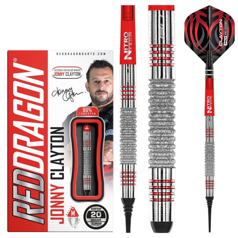 Reddragon Jonny Clayton Element 90% Softdarts 20 Gramm Softdarts