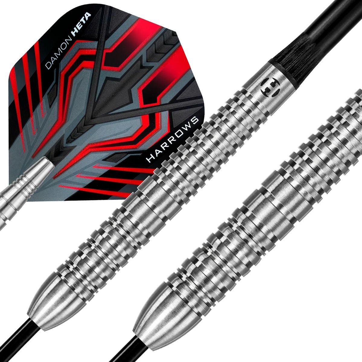 Harrows Damon Heta The Heat Natural Quick Point Freccette Steel Tip 90% 21/23/25 Grammi Steeldarts