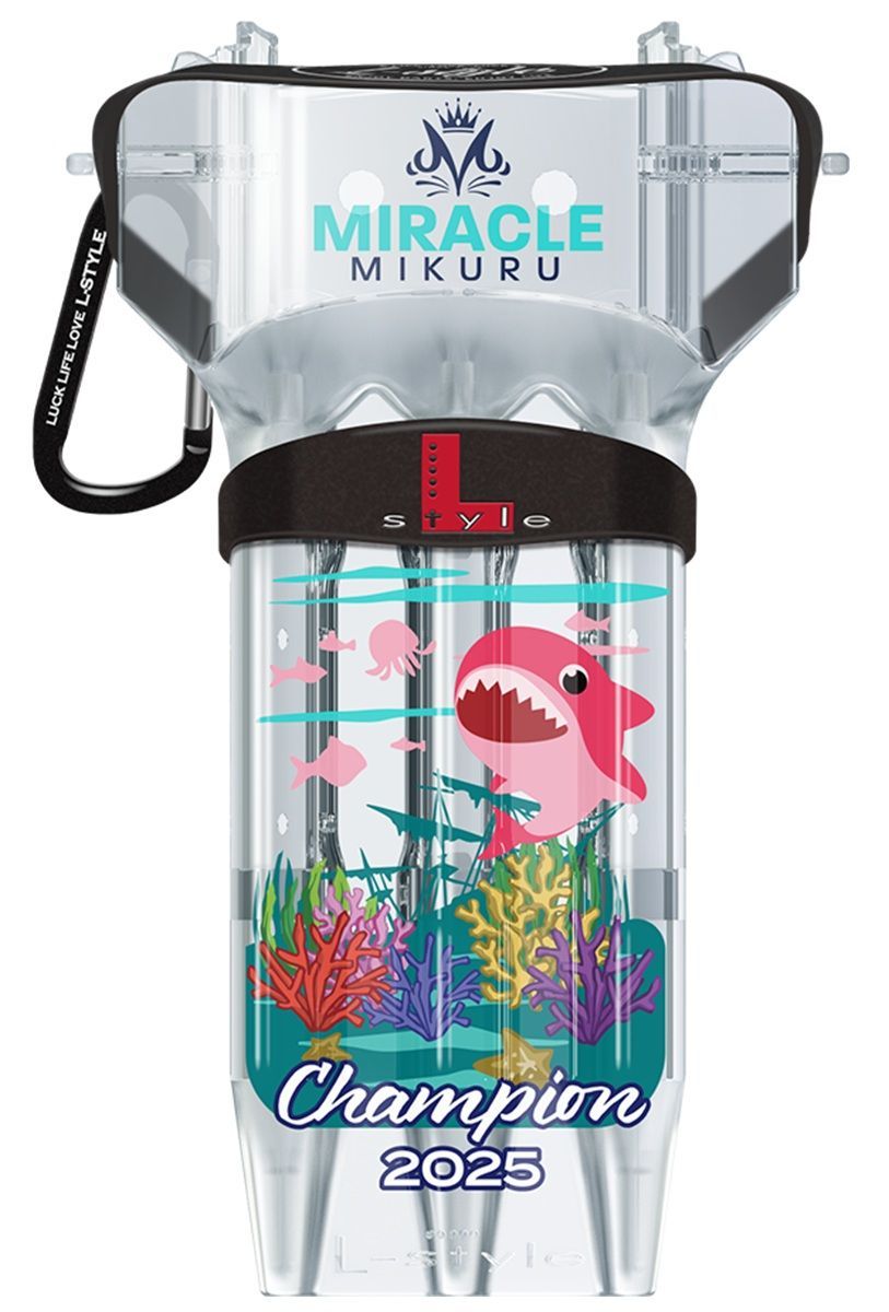 L-Style Krystal One Case Mikuru Muramatsu 2025 Champion Dart Tasche